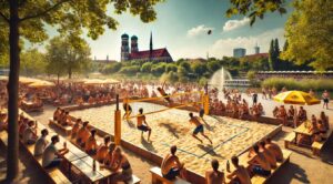 Beachvolleyball in München